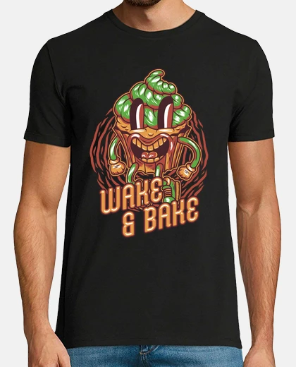 T-shirt wake and bake