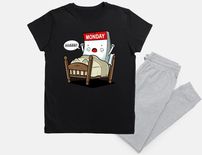 Pyjama wake up monday