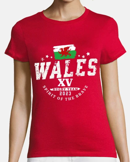 Playera wales rugby team