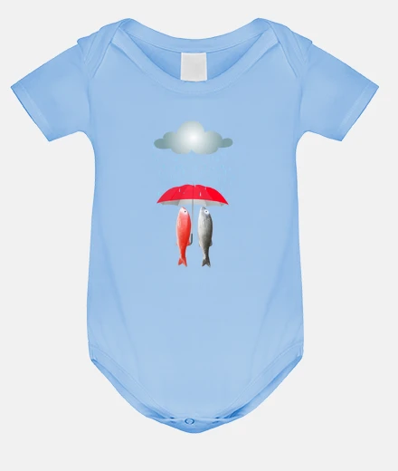 Kids walk in the rain