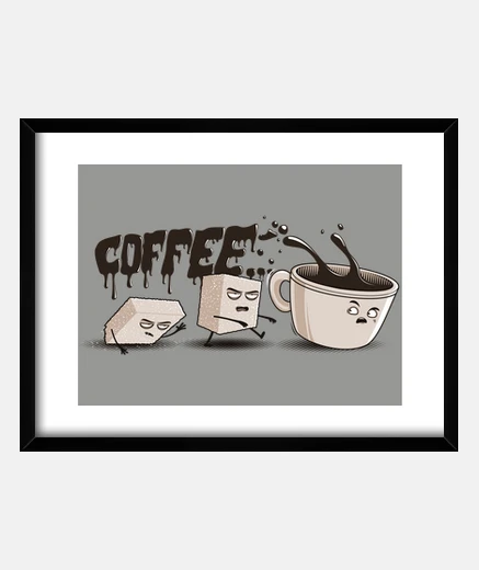 Quadro walking coffee