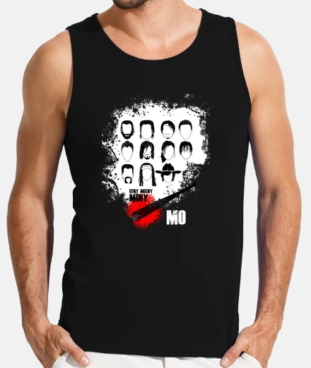 T-shirt walking dead - negan