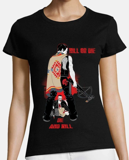 Tee-shirt walking dead, kill ou die