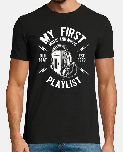 Camiseta walkman - Mi primera Playlist - My first