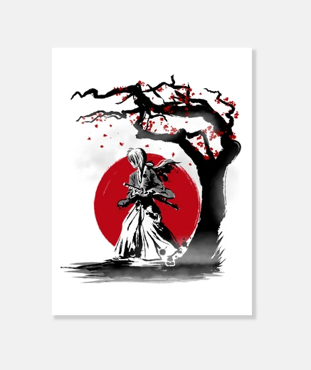 Wall wandering samurai