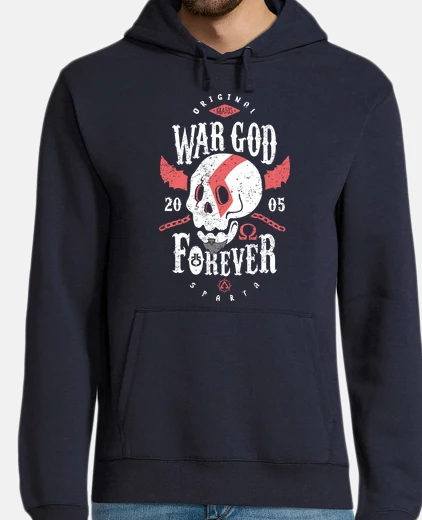 Hoodie war god forever