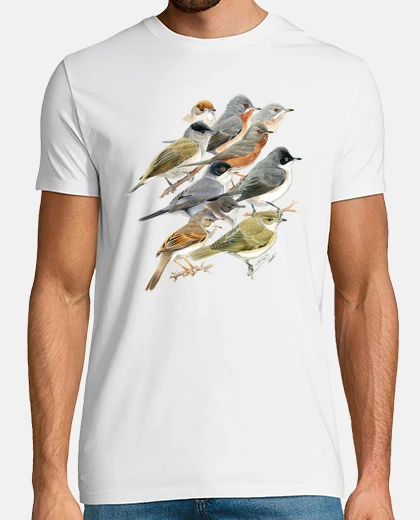 T-shirt warblers ragazzo bianco