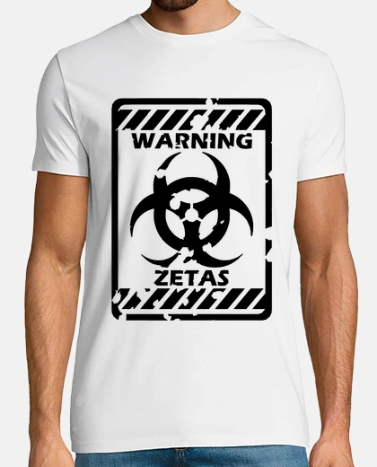 T-shirt warning zs