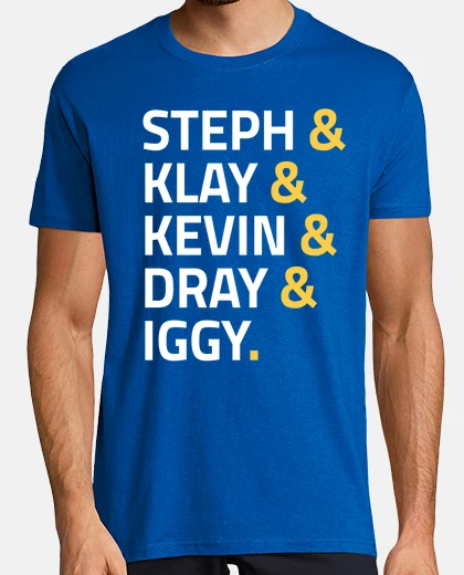 Camiseta warriors names