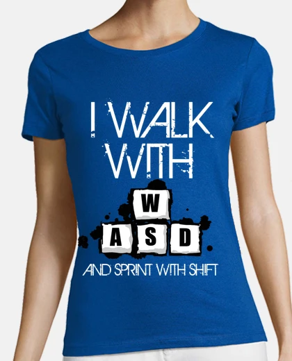 Camiseta WASD Gamer
