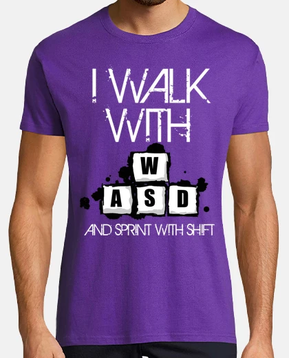 Camiseta WASD Gamer