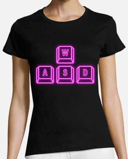 Tee-shirt WASD Humour Jeux Video