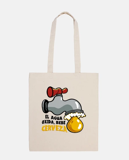 Bag water rust, drink beer