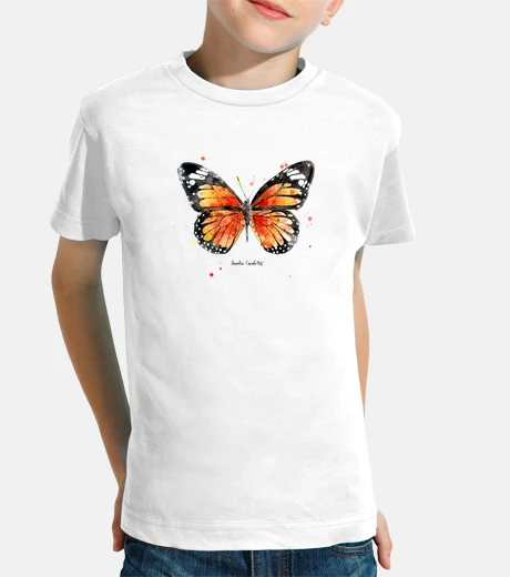 Kids watercolor butterfly