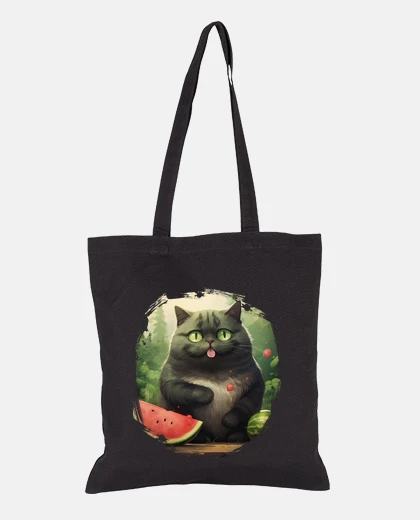 Bag Watermelon Fruit Lover Kitten Feline