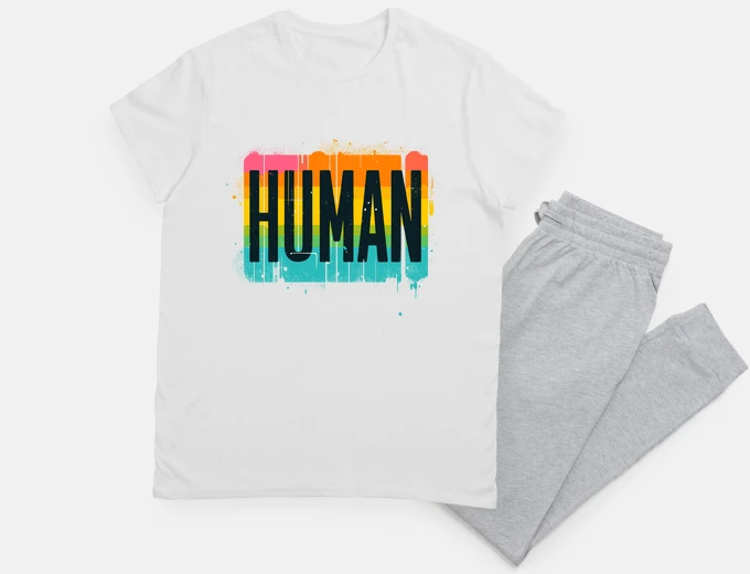 Pyjama We are all humans LGBT
