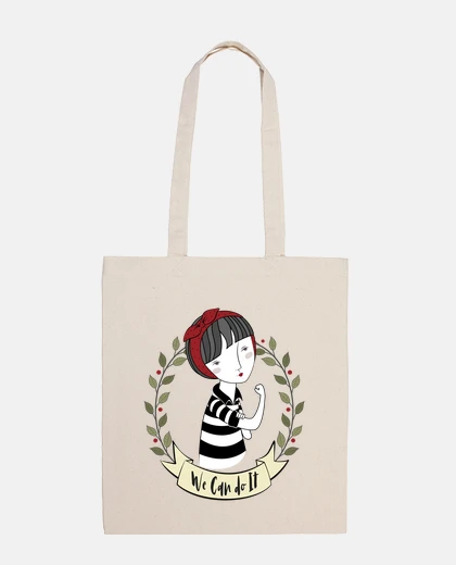 Bag we can do it - feminist - we can do it 
