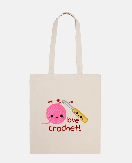 Bag we love crochet!