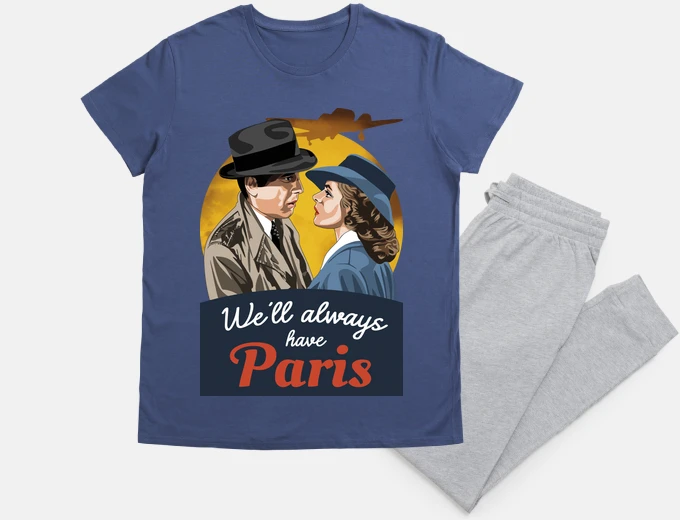 Pyjama We will always have Paris