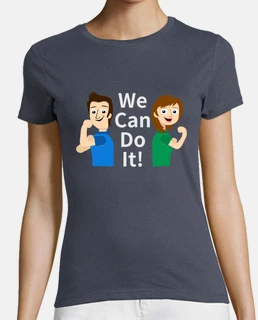 We Can Do It - juntos - columna letras blancas