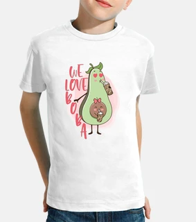 WE LOBE BOBA AVOCADO MOM AND BABY
