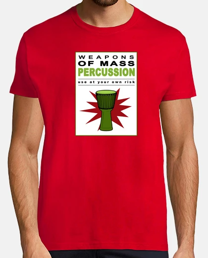 T-shirt Weapons of mass percussion III