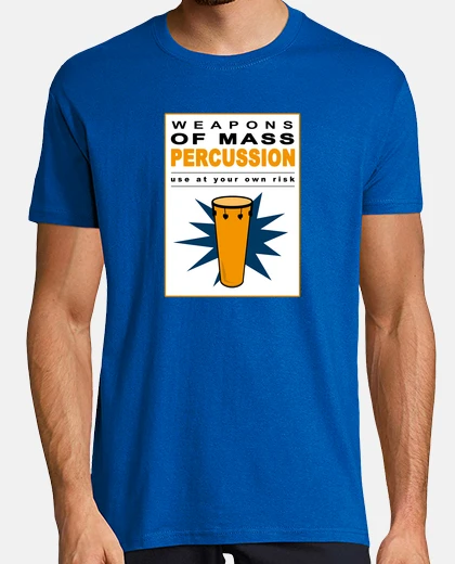 T-shirt Weapons of mass percussion IV