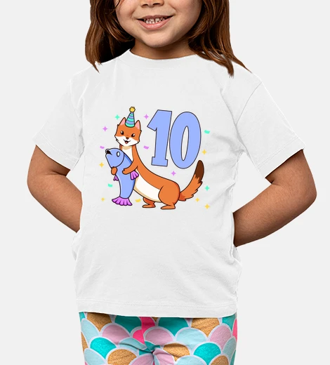 Kids Weasel kids birthday 10 years old