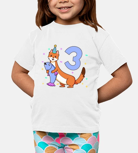 Kids Weasel kids birthday 3 years old