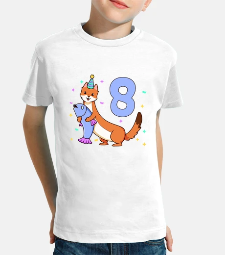 Kids Weasel kids birthday 8 years old