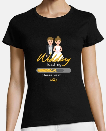Playera WEDDING LOADING