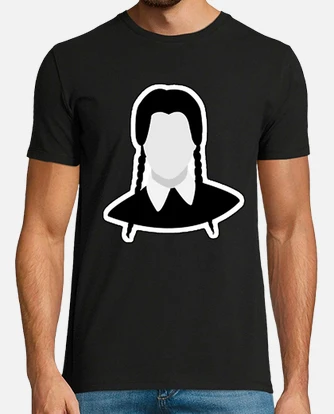 Camiseta wednesday addams serie miercol. laTostadora