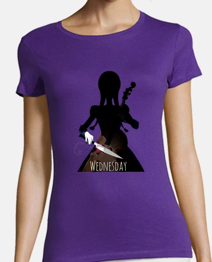 Playera wednesday addams