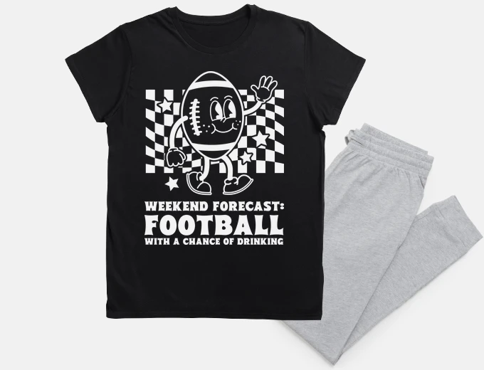 Pijama WEEKEND FORECAST FOOTBALL DRINKING