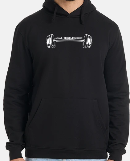 Hoodie weight lifting  benchpress lifting