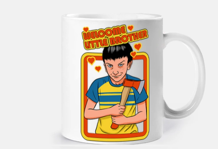 Cup welcome little brother