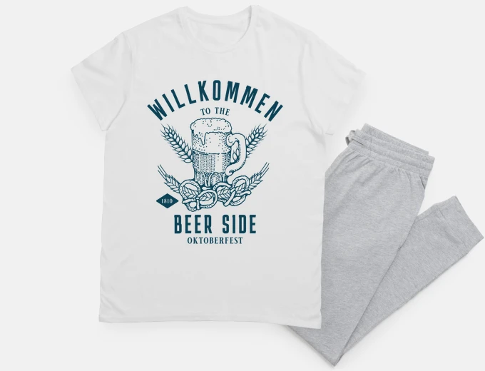 Pyjama Welcome to the beer side Oktoberfest gi