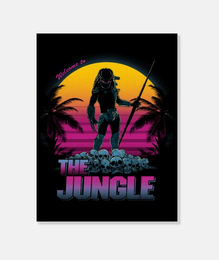 Wall welcome to the jungle