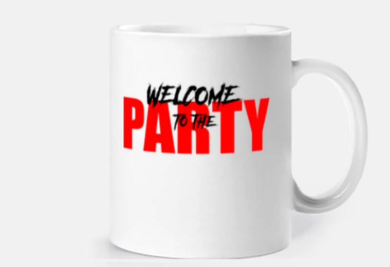 Cup welcome to the party