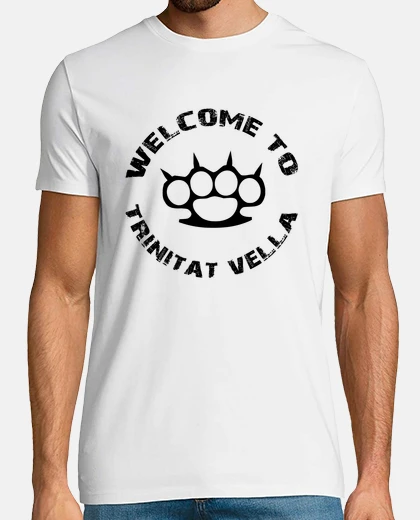 Camiseta Welcome to Trinitat Vella (BCN) Blanco