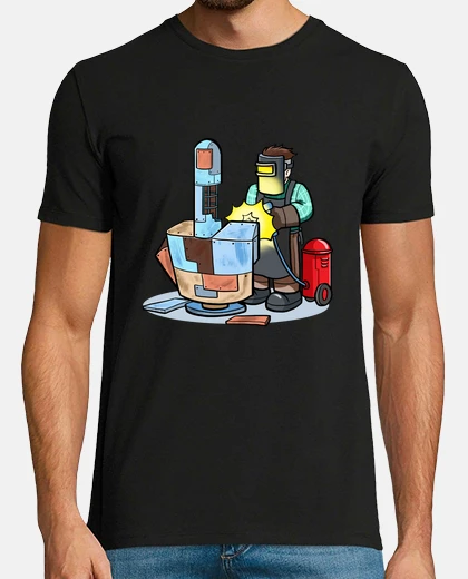 Camiseta Welding Metal Middle Finger Welder
