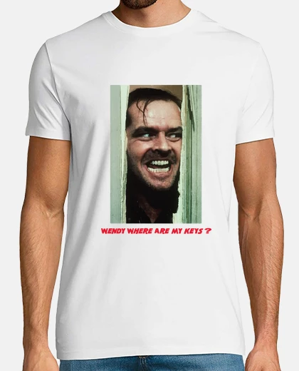 T-shirt wendy dove sono le mie chiavi
