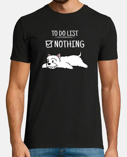 T-shirt Westies per fare la lista