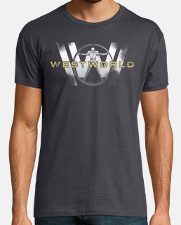 Westworld logo gold