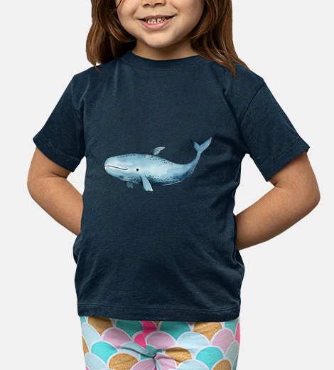 Kids whale cartoon child