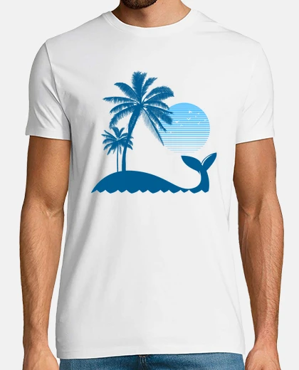 T-shirt whale island