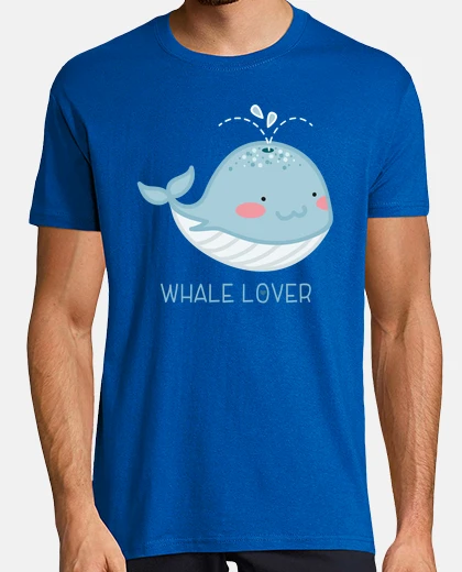 T-shirt Whale Lover