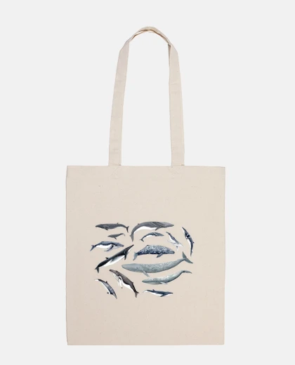 Bag whale round bag shoulder bag