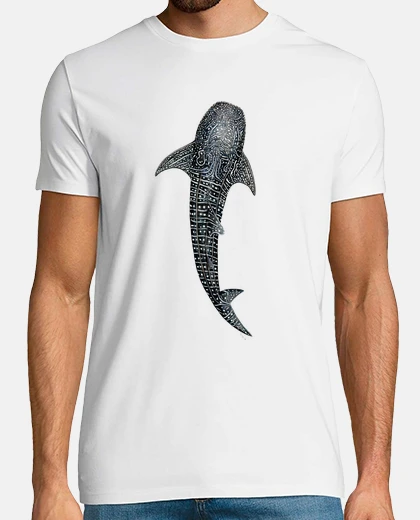 T-shirt whale shark shirt man
