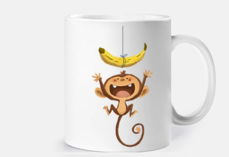 Cup what a monkey!